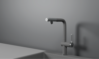 Смеситель для кухни Granula 8169, АЛЮМИНИУМ Алюминиум