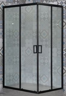 Душевой уголок Royal Bath HPD 120x90см чёрный RB9120HPD-C-BL