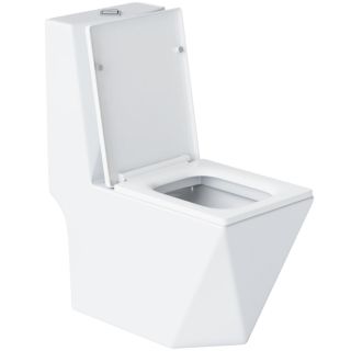 Унитаз-моноблок Laguraty 071 A с сиденьем микролифт белый