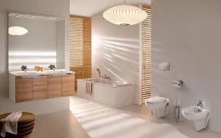 Раковина Jacob Delafon Struktura EXF112-00 двойная 120 см белый