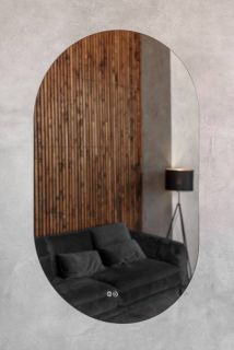 Зеркало с холодной подсветкой и подогревом Art&Max Torino 50x90см AM-Tor-500-900-DS-F-H