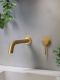 Смеситель для раковины AltroBagno Metropoli 010505 OrSp золото матовое