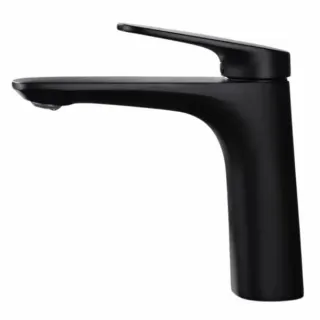 Смеситель для раковины Black&White Universe 8701B чёрный матовый