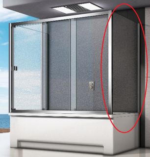 боковая часть для шторки на ванну Good Door SCREEN SP-70-G-CH