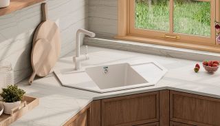 Смеситель для кухни Ulgran Classic Ulgran 022(308) чёрный