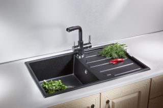 Мойка кухонная Granula GR-8601 черный