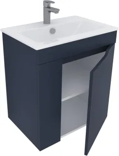 Тумба под раковину Aquanet Практика 330454 60 см маренго