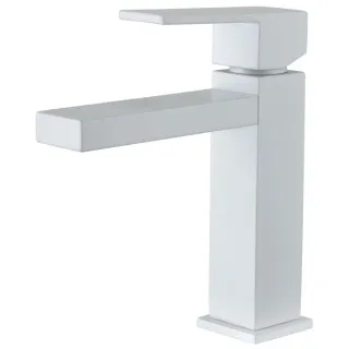 Смеситель для раковины Aquanet Blanco AF420-10W 261816 белый