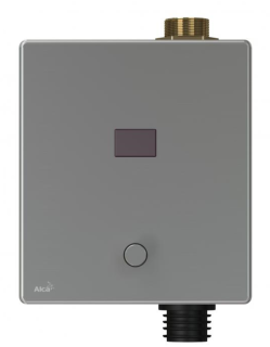 Автоматическое устройство смыва AlcaPlast для унитаза с возможностью мануального смыва 6V ASP3-KBT