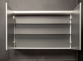 Зеркальный шкаф Armadi Art Vallessi 100см дуб светлый 546-L