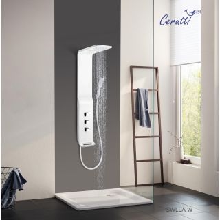 Душевая панель Cerutti SPA Sella W белый СТ8988