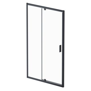Душевая дверь в нишу Am.Pm Gem W90G-120-1P-BT 120 см чёрный матовый