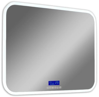 Зеркало с подсветкой Continent Demure ЗЛП448 с музыкальным блоком и подогревом 90см