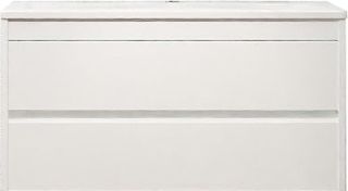 Подвесная тумба под раковину Art&Max Family 100см белый глянцевый Family-1000-2C-SO-BL