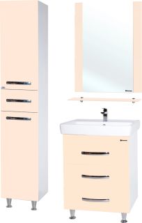 Зеркало Bellezza Рокко 70см бежевый 00000001227