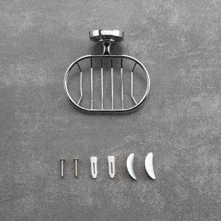 Мыльница РМС A2021 хром