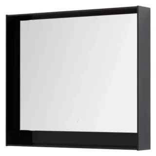 Зеркало с подсветкой Aquanet Милан 306375 100 см чёрный