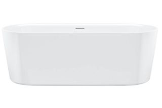 Акриловая ванна Riho Modesty Glossy Sparkle System B090002005 170x76см с аэромассажем белый