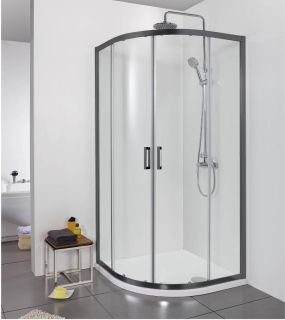 Душевой уголок Aquatek AQ ARI RO 08020BL 80x80см чёрный