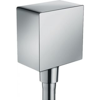Шланговое подсоединение Hansgrohe Fixfit Stop Square  26455000 хром