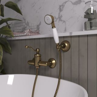 Смеситель для душа Paini Duomo 88F3511 старая бронза