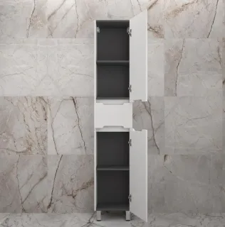 Пенал напольный Style Line Матис ЛС-00002447 36 см белый матовый