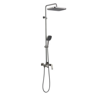 Душевая стойка Gappo G2428-9 оружейная сталь