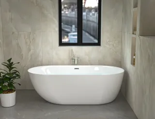 Ванна акриловая Ceruttispa Como CT9900 170x75 см белый