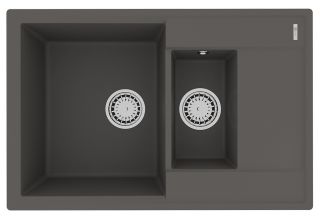 Кухонная мойка Lemark Ramza 760 9910041 серый шёлк