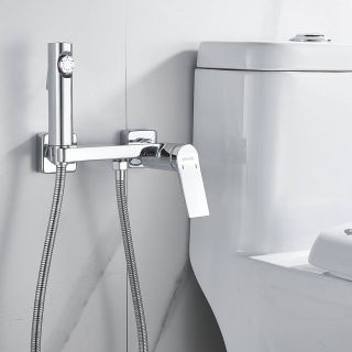 Гигиенический душ со смесителем Shevanik S4105-1 хром