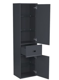 Пенал подвесной IDDIS Torr TOR40D0i97 40см тёмно-серый