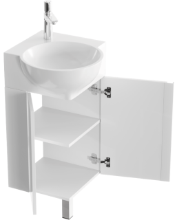 Напольная тумба Aqwella Porto POR0104WW 45см белый