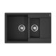 Мойка кухонная Omoikiri Daisen 78-2-BL Artgranit/черный