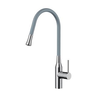 Смеситель для кухни Omoikiri Yatomi-BN-GR серый