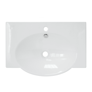 Раковина Sanita Luxe Infinity WB.FN/Infinity/65-C/WHT.G/S1 65 см