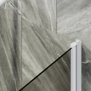 Шторка на ванну MaybahGlass MGV-611-1 60см белый