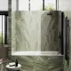 Шторка на ванну MaybahGlass MGV-625-6 80см чёрный