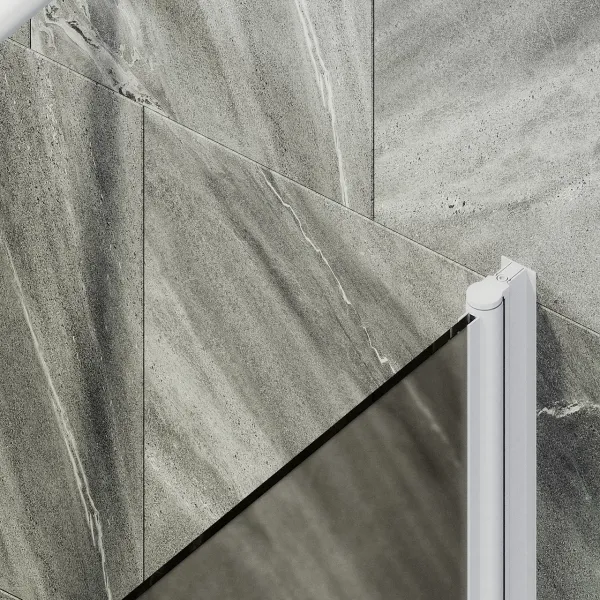 Шторка на ванну MaybahGlass MGV-612-1 60см белый