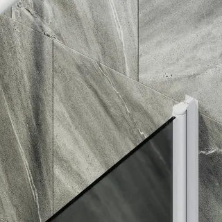 Шторка на ванну MaybahGlass MGV-619-1 70см белый