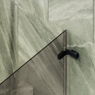 Шторка на ванну MaybahGlass MGV-653-6 70см чёрный