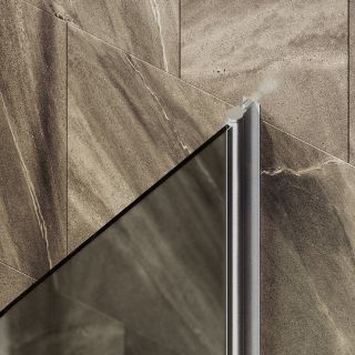 Шторка на ванну MaybahGlass MGV-772-5 50см хром матовый