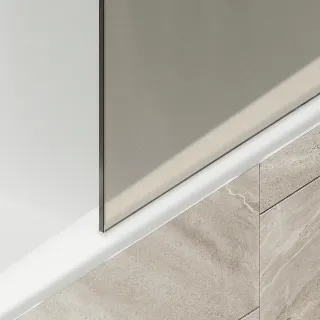 Шторка на ванну MaybahGlass MGV-249-2ш 30см бронза