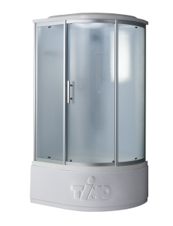 Душевая кабина Timo Standart  T-6610SL Silver Fabric 110x85см