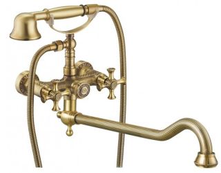 Смеситель Zorg Antic  A 7001WDN-BR  для ванны и душа