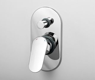 Wasserkraft А14031 Встраиваемый комплект для душа с верхней душевой насадкой и лейкой