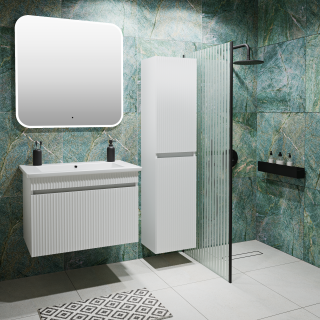 Шкаф-колонна Runo Модена белый (00-00003974)