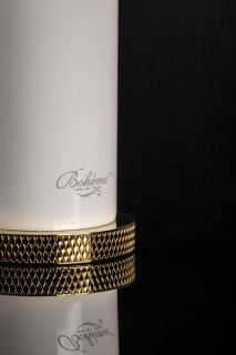 Смеситель для накладной раковины Boheme Stick White touch белый/золото 122-WG.2