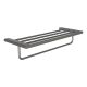Полка для полотенец Knotlor TR101GM, оружейная сталь
