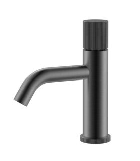 Смеситель для раковины Boheme Stick Linea 121-GM.3 оружейная сталь