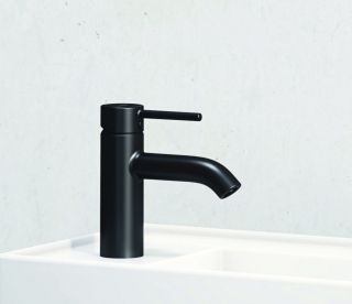 Смеситель для раковины Kludi Bozz чёрный матовый 382823976